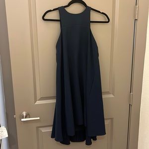 NEW with tag - Milly Cady Angular Trapeze Dress Mini NWT Size 4 Navy